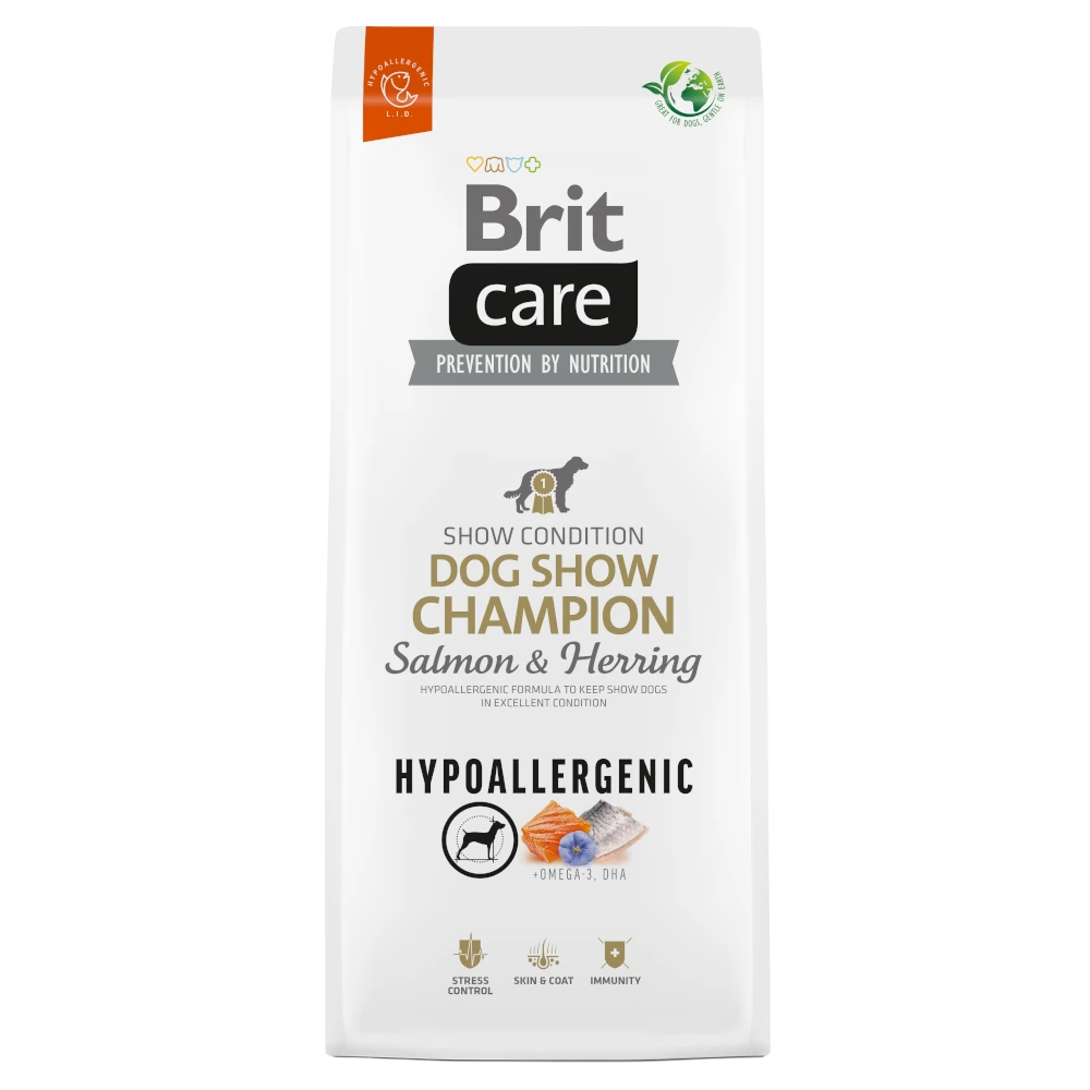 Brit Care Dog Hypoallergenic Dog Show Champion - Salmon & Herring