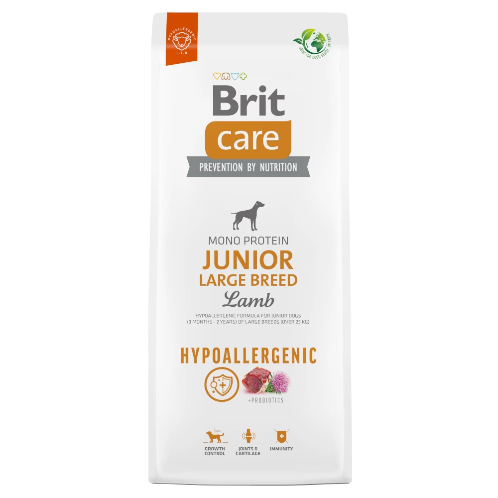 Brit Care Dog Hypoallergenic Junior Large Breed - Lamb