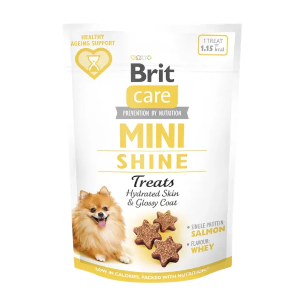 Brit Care Dog Mini Treats Shine