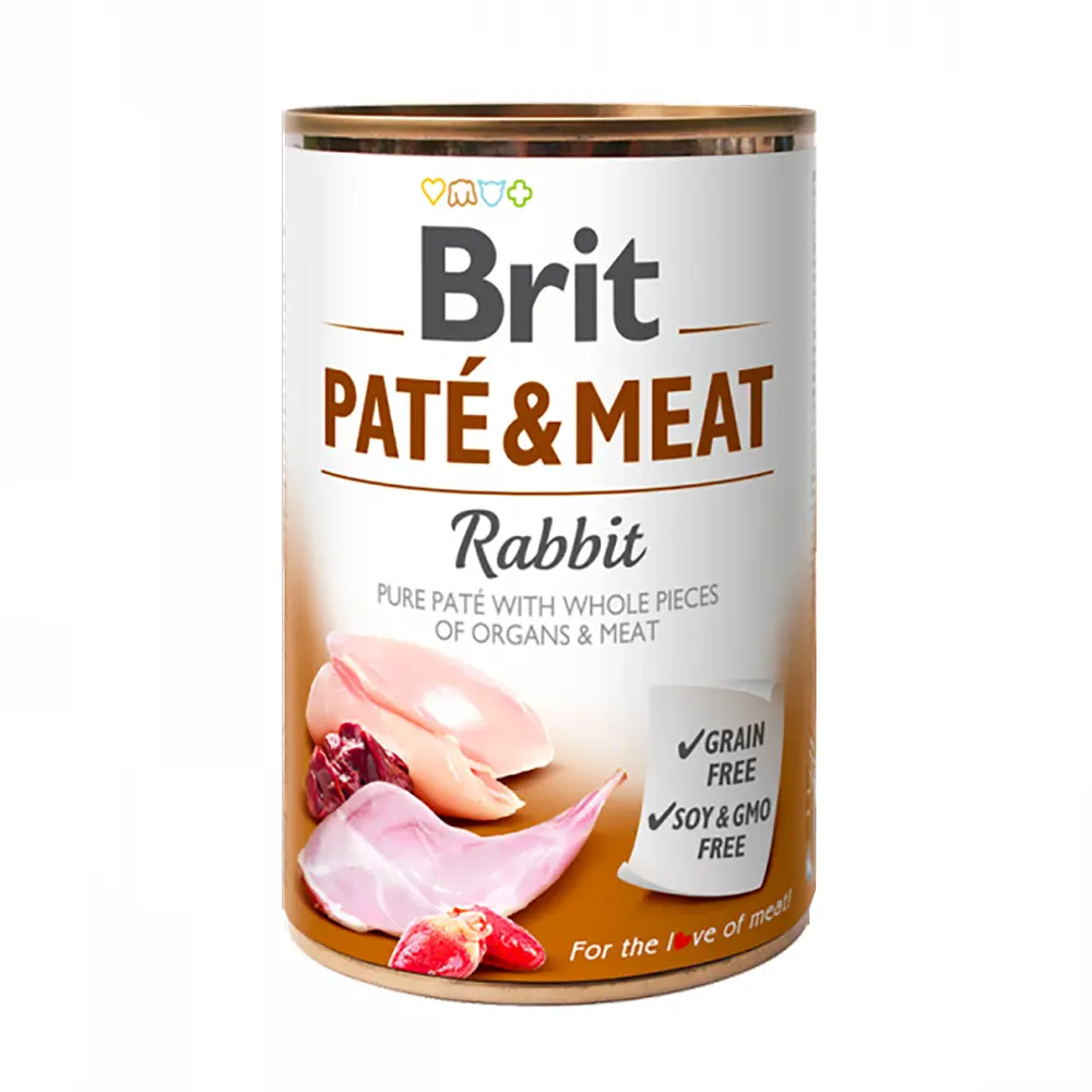 Brit Care Dog Paté & Meat Rabbit