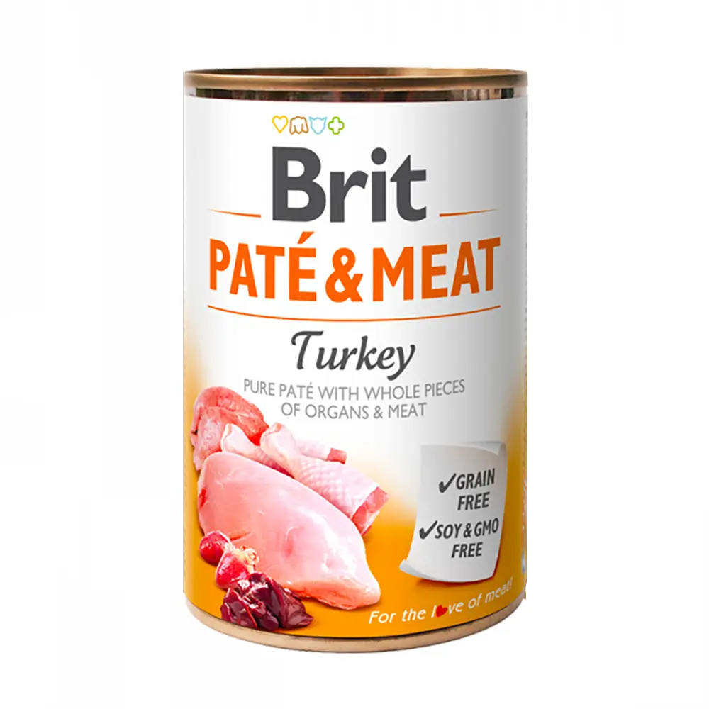 Brit Care Dog Paté & Meat Turkey