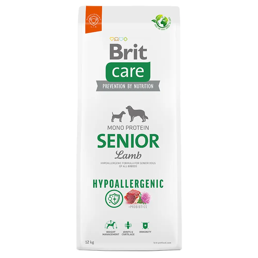 Brit Care Dog Senior Hypoallergenic - Lamb