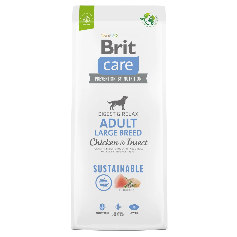 Brit Care Dog Sustainable Adult Large Breed - Chicken & Insect