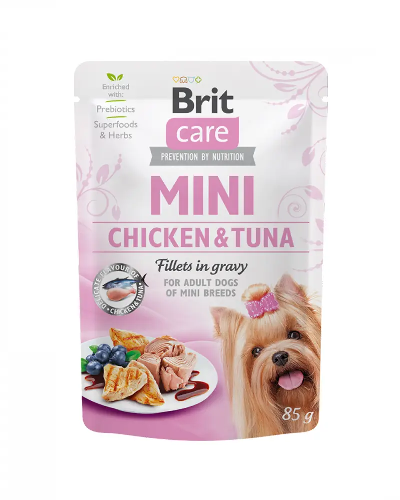 Brit Care Mini Chicken & Tuna Fillets in Gravy