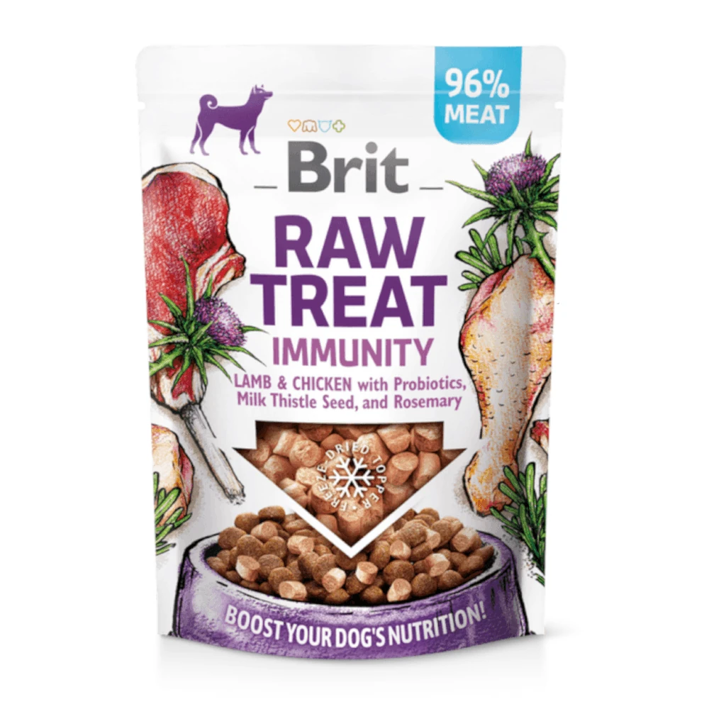 Brit Care Raw Treat Imunity Freeze Dried - Lamb & Chicken