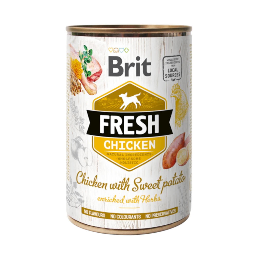Brit Fresh Dog Chicken with Sweet Potato