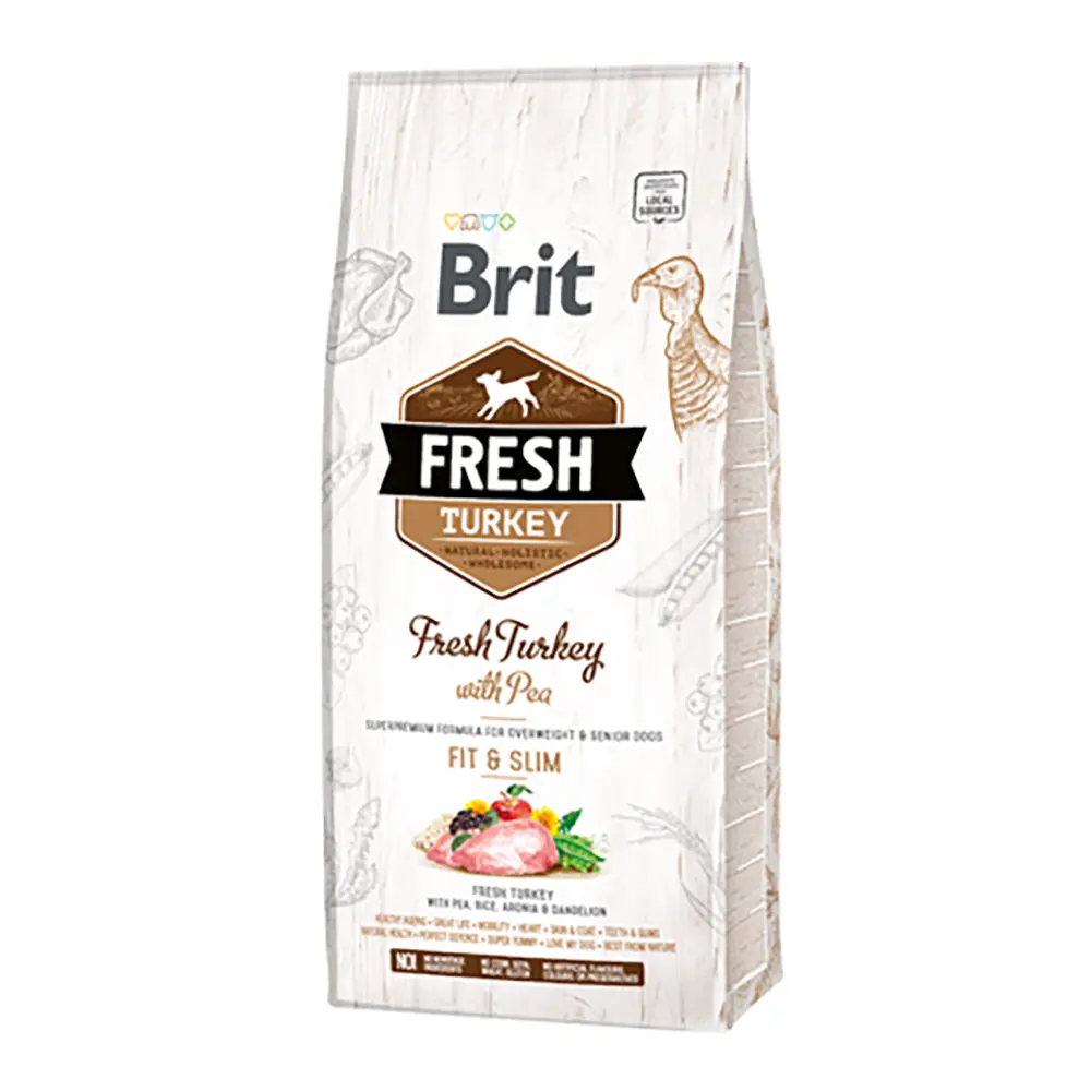 Brit Fresh Dog Light Fit & Slim with Turkey & Pea