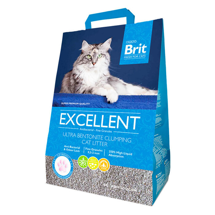 Brit Fresh for Cats Excellent Ultra Bentonite - Areia Aglomerante