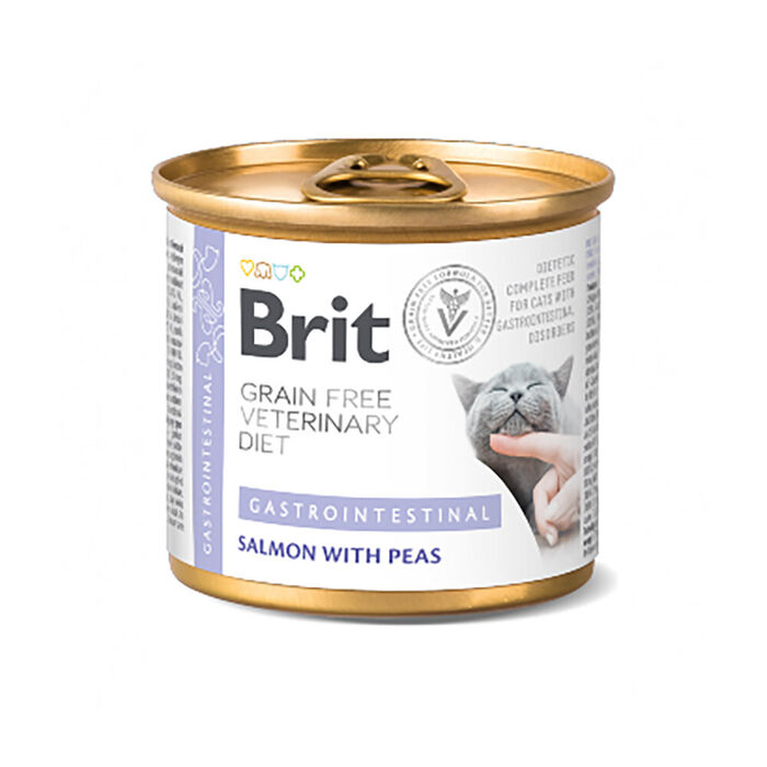 Brit Veterinary Diet Cat Gastrointestinal Grain-Free Salmon with Pea