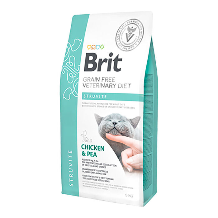 Brit Veterinary Diet Cat Struvite Grain-Free Chicken & Pea