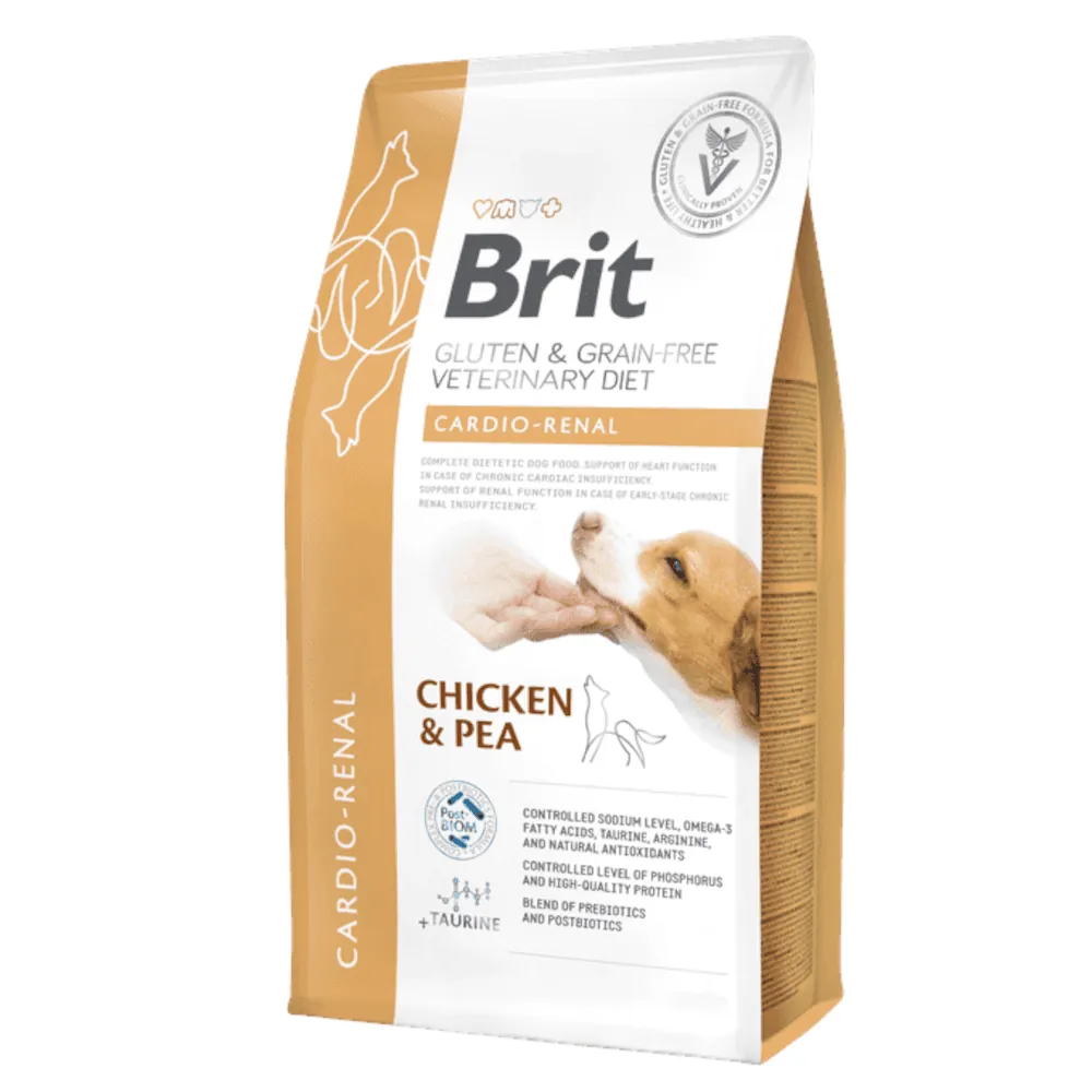 Brit Veterinary Diet Dog Cardio-Renal Grain-Free Chicken & Pea