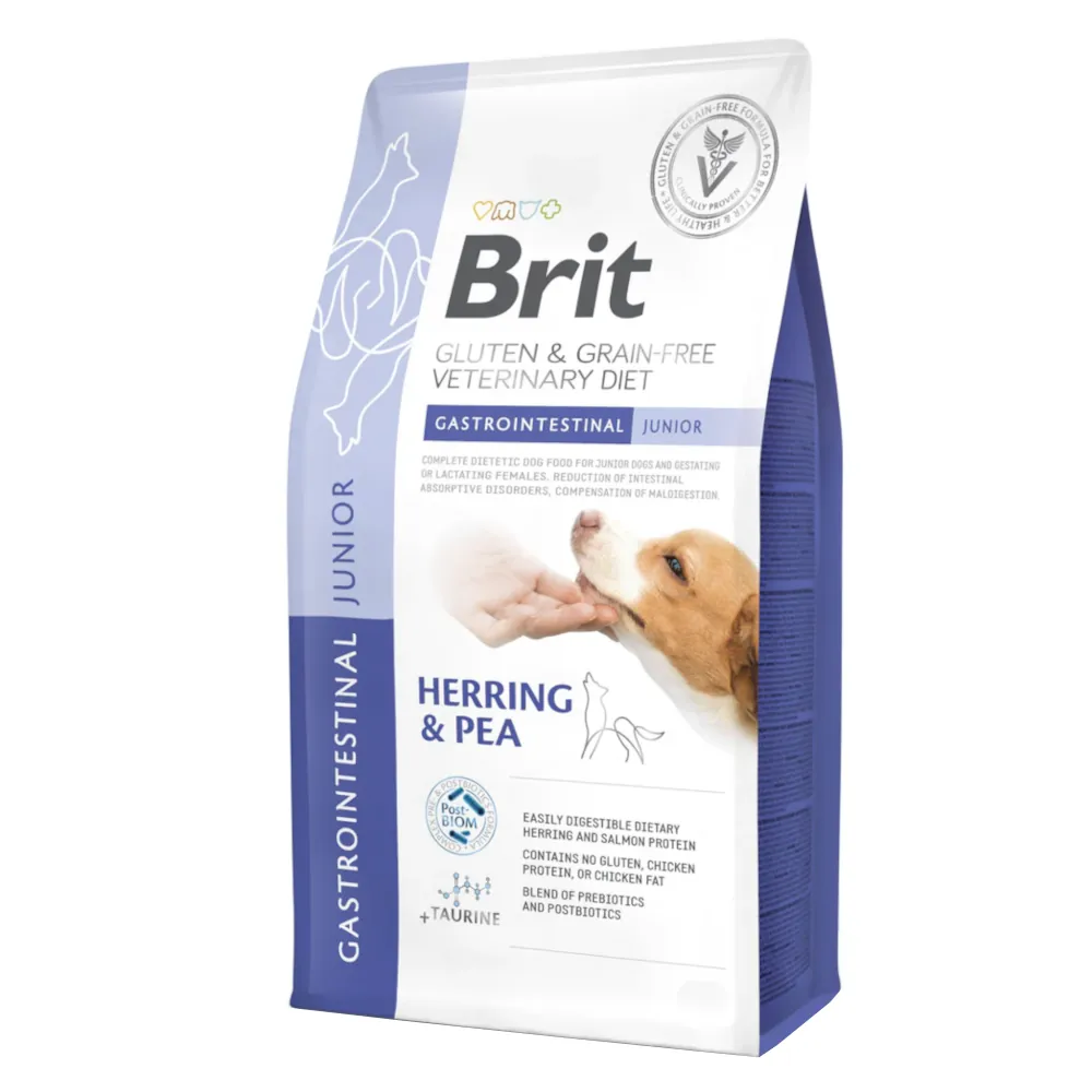 Brit Veterinary Diet Dog Gastrointestinal Grain-Free Junior - Herring & Pea
