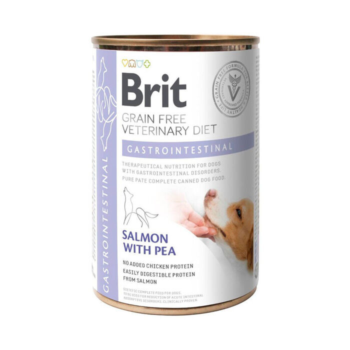 Brit Veterinary Diet Dog Gastrointestinal Grain-Free Salmon with Pea