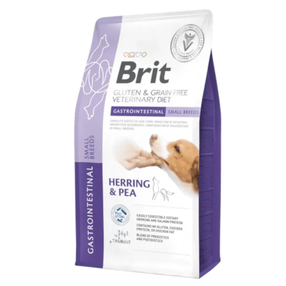 Brit Veterinary Diet Dog Gastrointestinal Grain-Free Small Breeds Herring & Pea