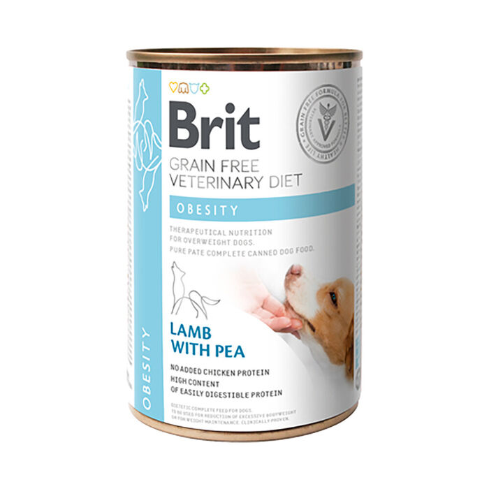 Brit Veterinary Diet Dog Obesity Grain-Free Lamb with Pea