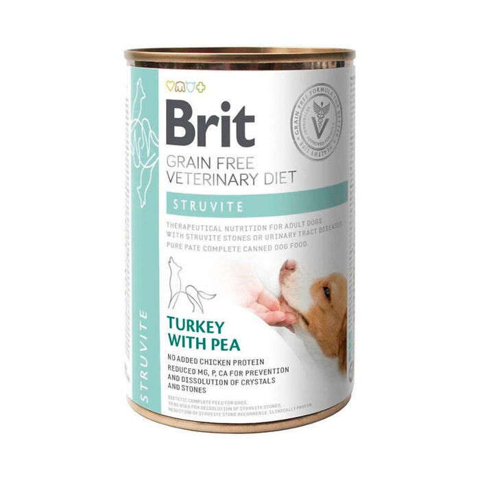 Brit Veterinary Diet Dog Struvite Grain-Free Turkey with Pea