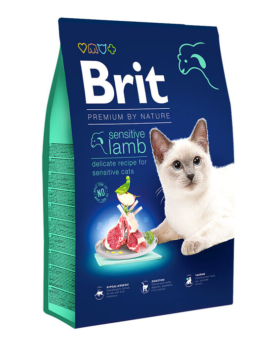 Brit Blue Nature Cat Sensitive Lamb