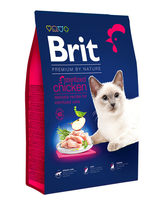 Brit Blue Nature Cat Sterilized Chicken