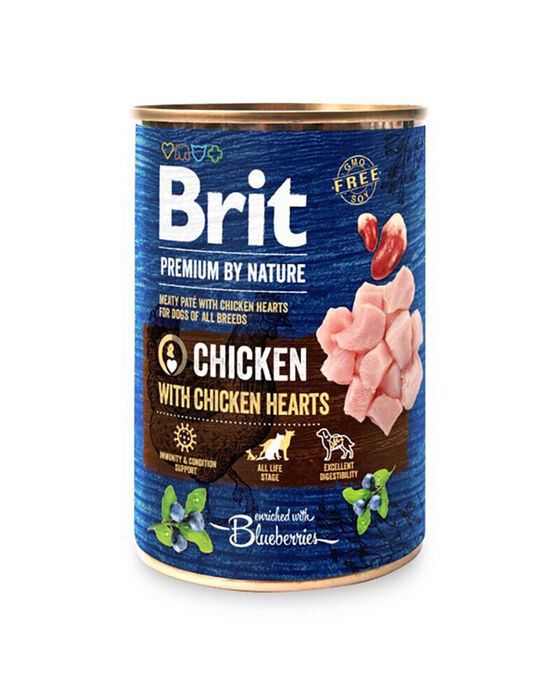 Brit Blue Nature Dog Chicken with Hearts