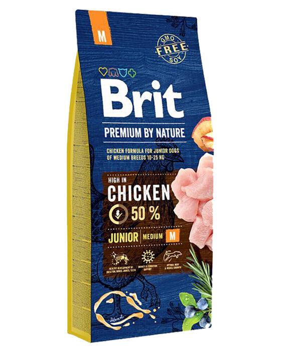 Brit Blue Nature Junior Medium Dog