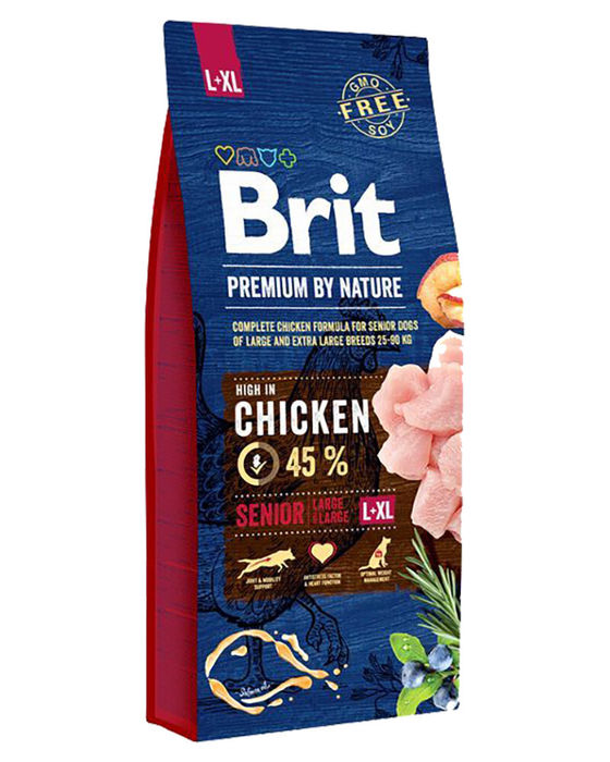 Brit Blue Nature Senior Large & Giant Dog