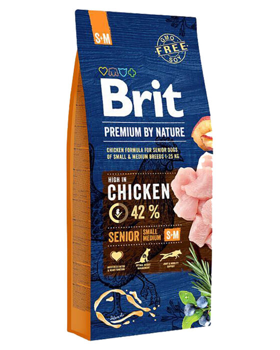 Brit Blue Nature Senior Small & Medium Dog
