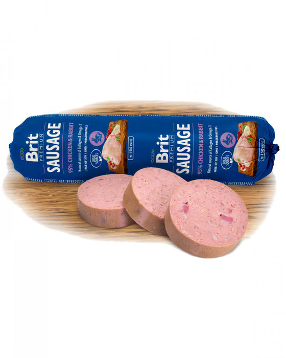 Brit Sausage Dog Chicken & Rabbit