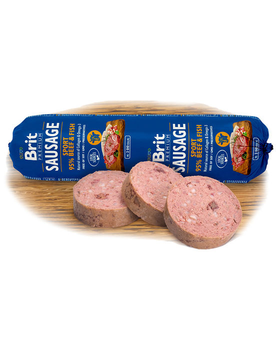 Brit Sausage Dog Sport Formula Beef & Fish