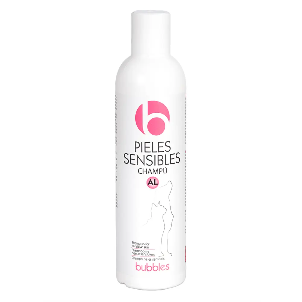 Bubbles - Champô para Peles Sensíveis para Cães e Gatos