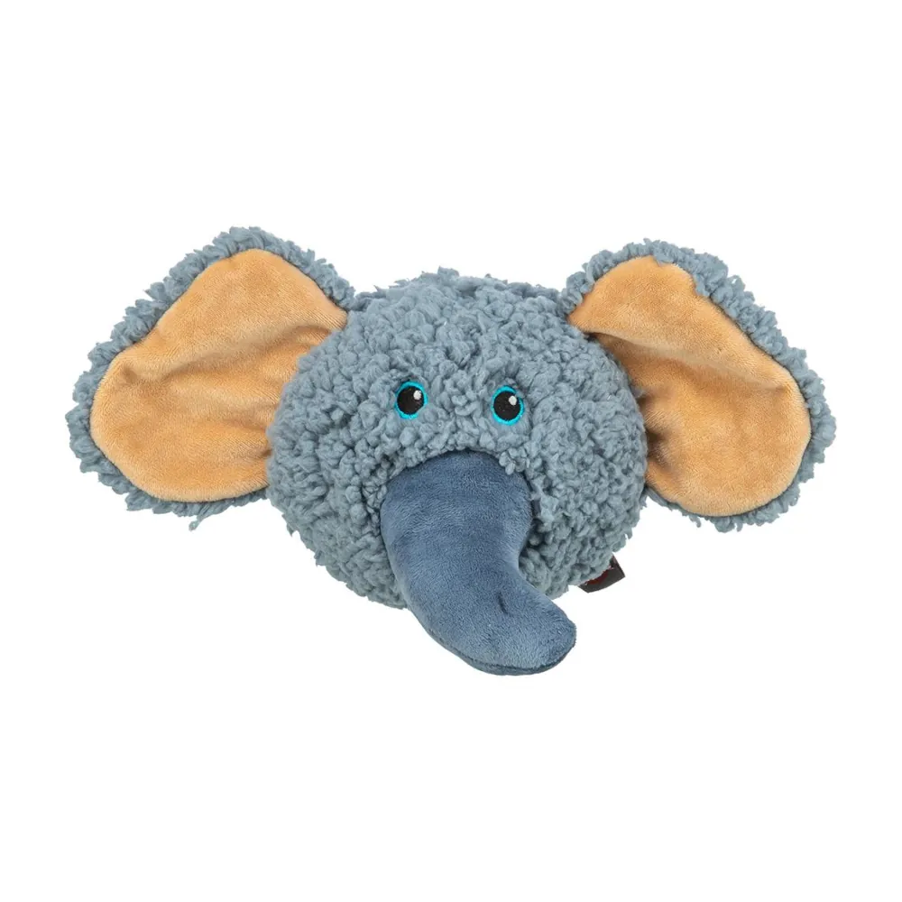 Cabeça de Elefante em Peluche com Som - Trixie