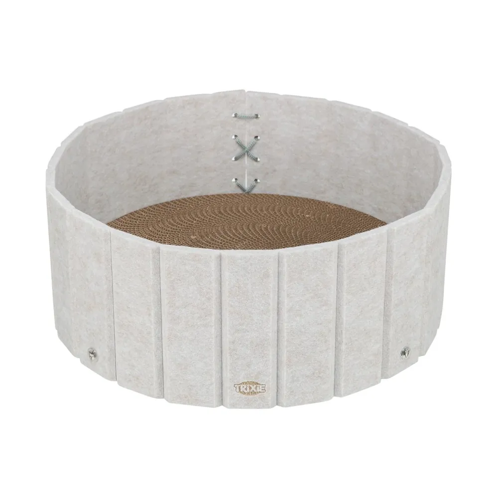 Cama de Arranhar em Cartão e Feltro para Gatos - Trixie