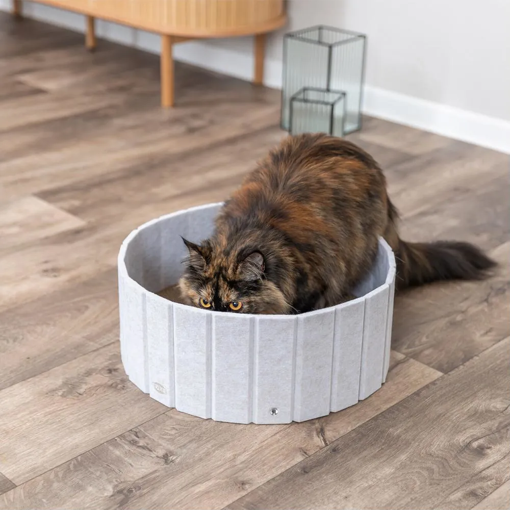 Cama de Arranhar em Cartão e Feltro para Gatos - Trixie