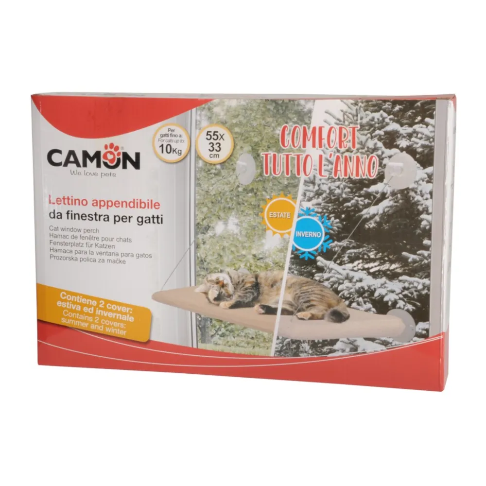Cama Suspensa de Janela para Gatos - Camon