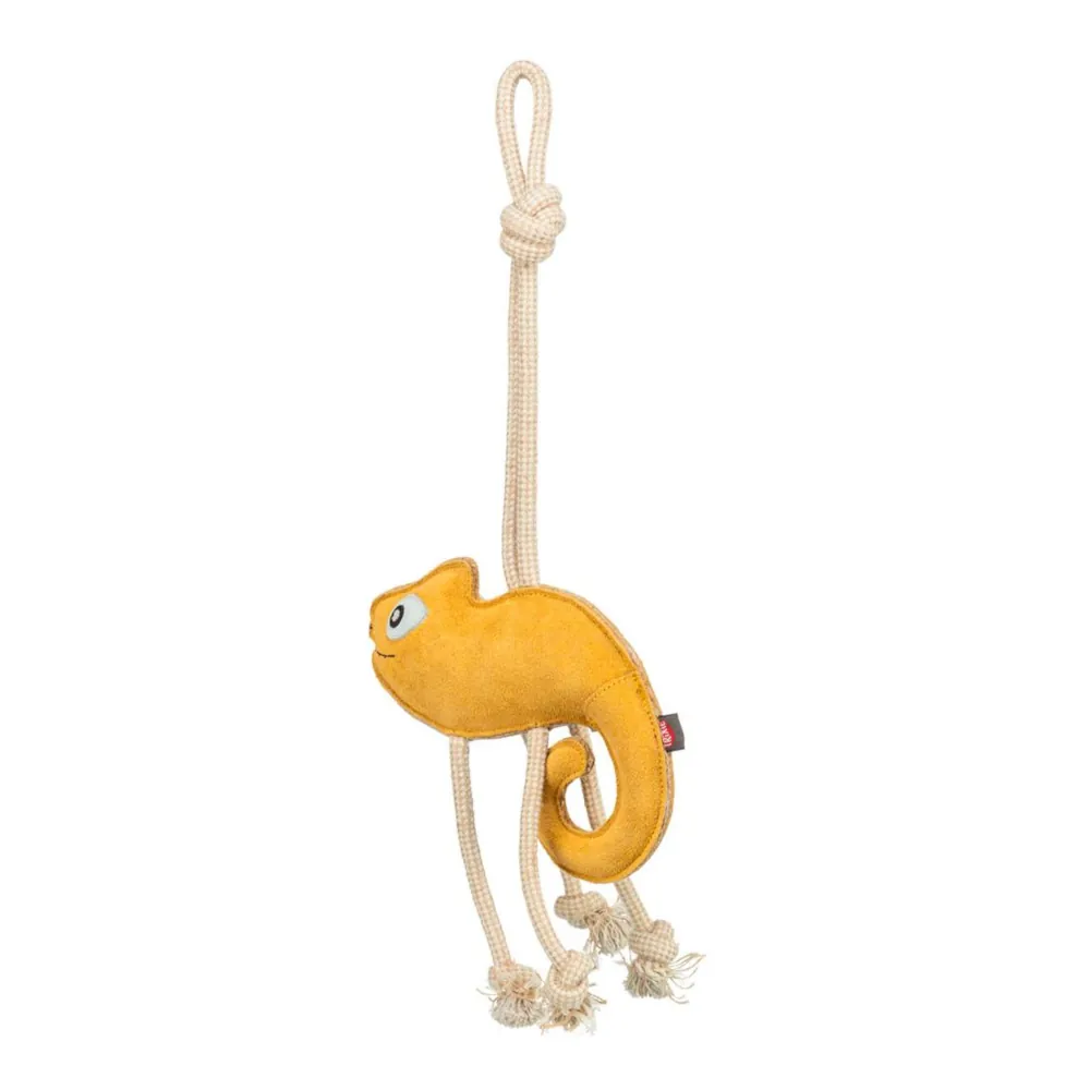 Camaleão em Pele e Corda para Cães - Trixie