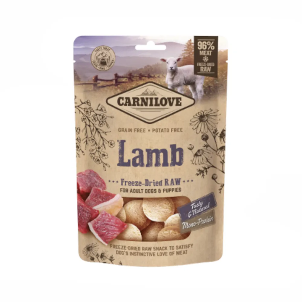 Carnilove Dog Freeze-dried Raw Snacks Lamb