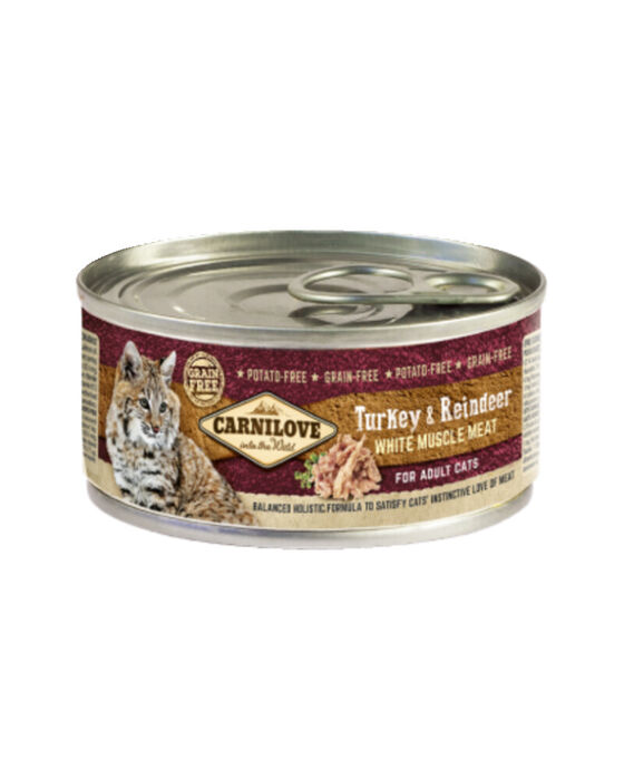 Carnilove Grain-Free Gato Adulto - Húmido Peru e Rena