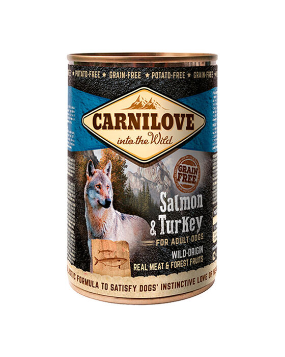 Carnilove Grain-Free Cão Adulto - Húmido Salmão e Perú
