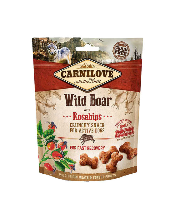 Carnilove Cão Crunchy Snacks - Javali com Rosa Mosqueta
