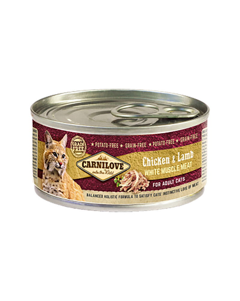 Carnilove Grain-Free Gato Adulto - Húmido Frango e Cordeiro 0