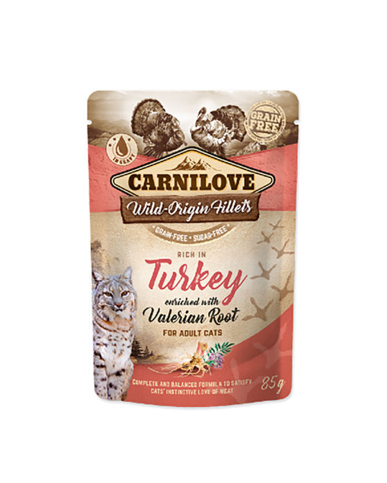 Carnilove Grain-Free Gato Adulto - Perú com Valeriana em Molho