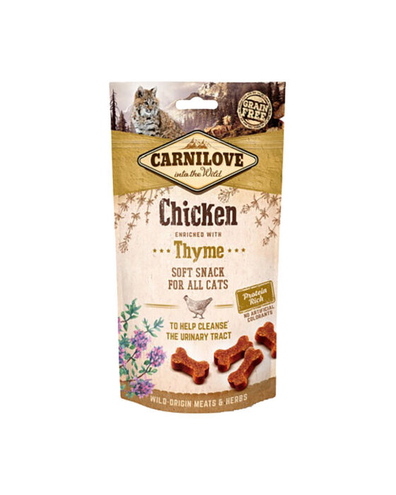 Carnilove Gato Soft Snack - Frango com Tomilho