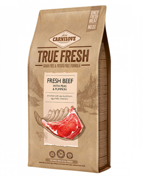 Carnilove Grain-Free True Fresh Cão Adulto - Carne de Vaca
