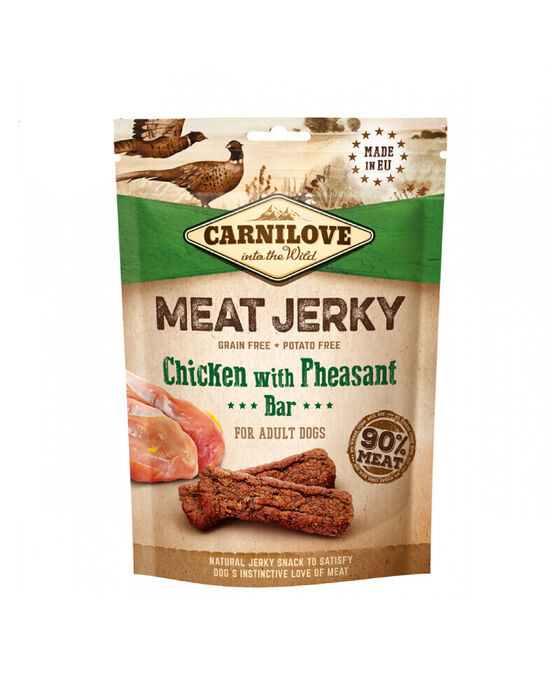 Carnilove Meat Jerky Chicken With Pheasant Bar