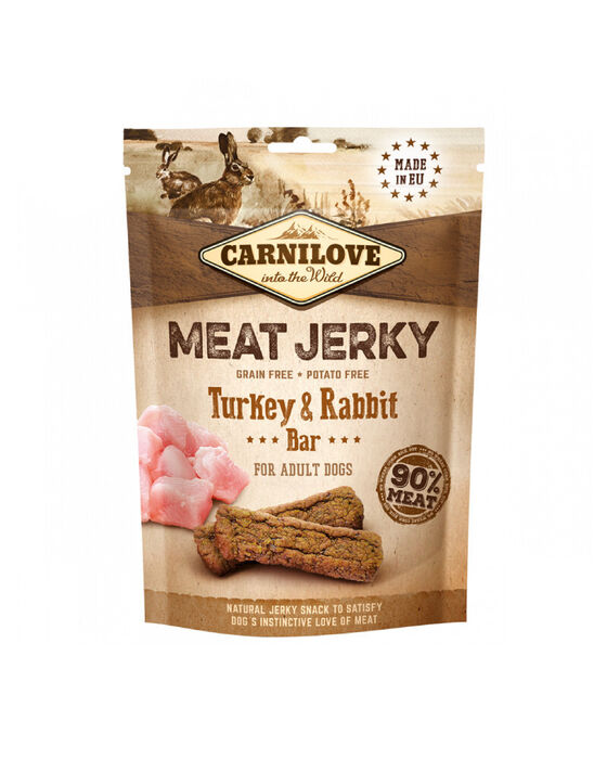 Carnilove Meat Jerky Turkey & Rabbit Bar