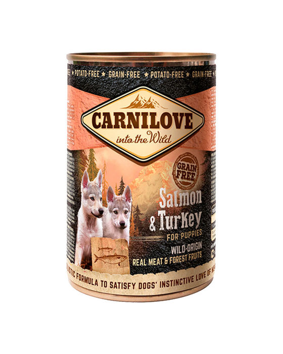 Carnilove Grain-Free Puppy - Húmido Salmão e Perú