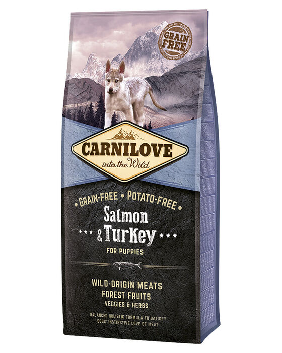 Carnilove Grain-Free Puppy - Salmão e Perú