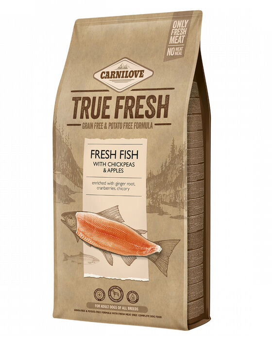 Carnilove Grain-Free True Fresh Cão Adulto - Peixe