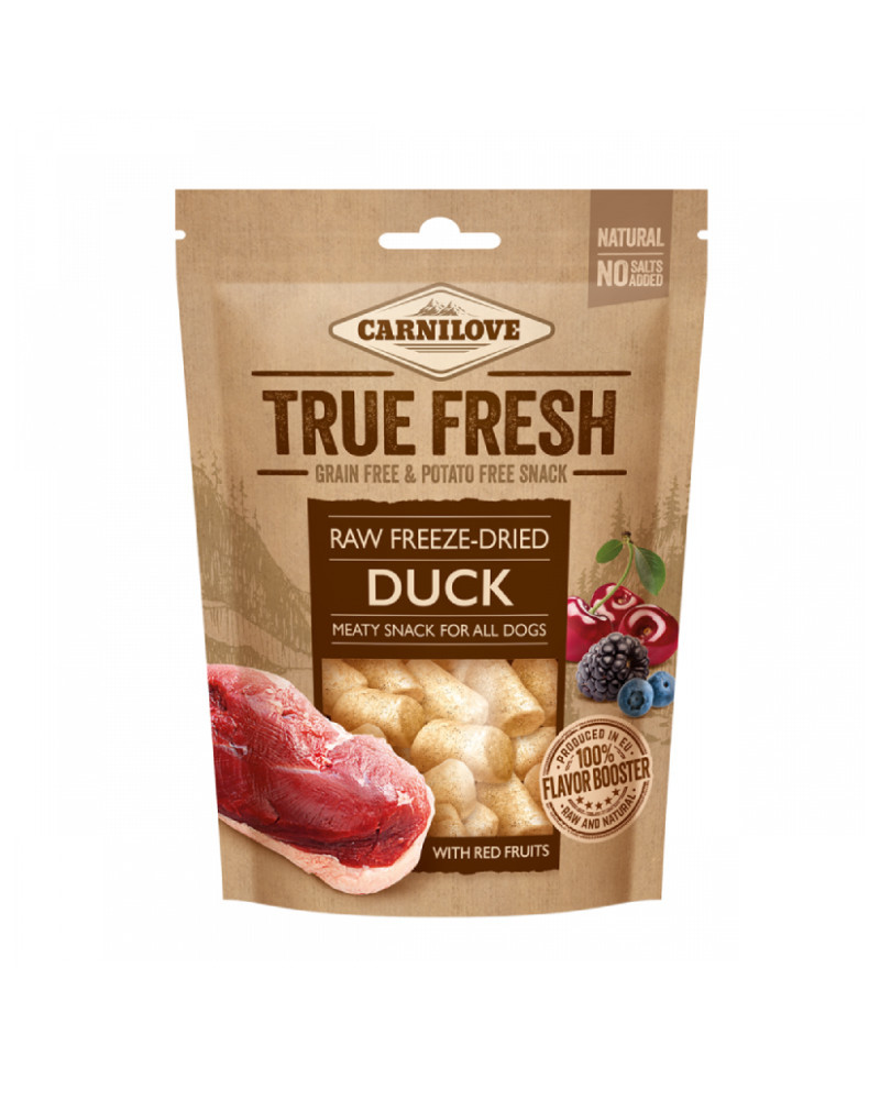 Carnilove True Fresh Raw Freeze-dried - Pato com Frutas Vermelhas 0