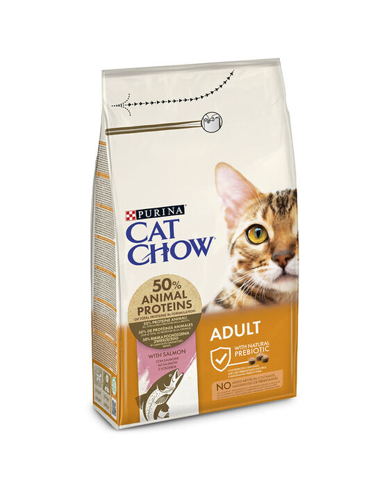 Cat Chow Gato Adulto - Salmão
