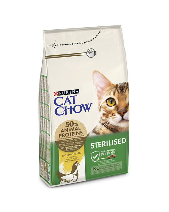 Cat Chow Gato Esterilizado - Frango